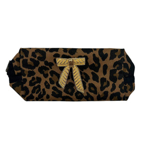 Leopard Print Make-up Bag