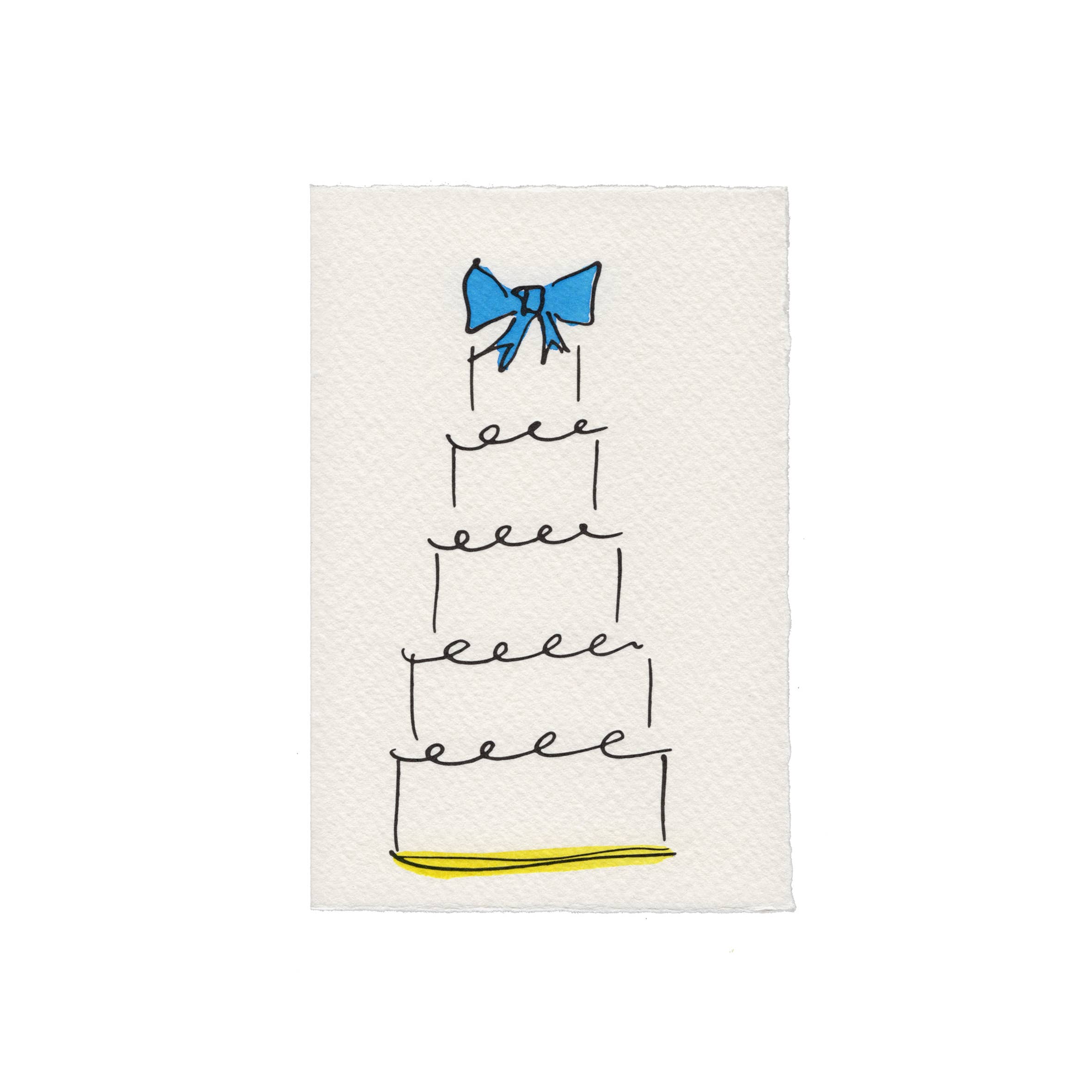 Wedding Cake Card