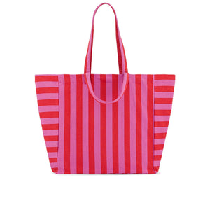 Stripe Cotton Tote Bag