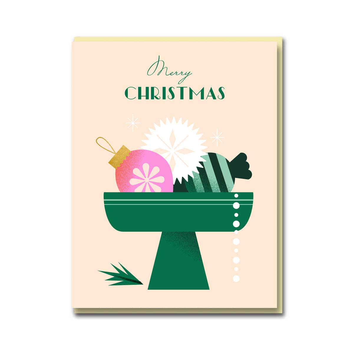 Christmas Bowl Card