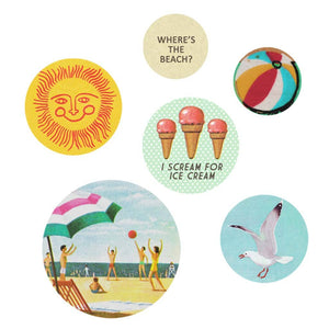 Beach Badges Pack