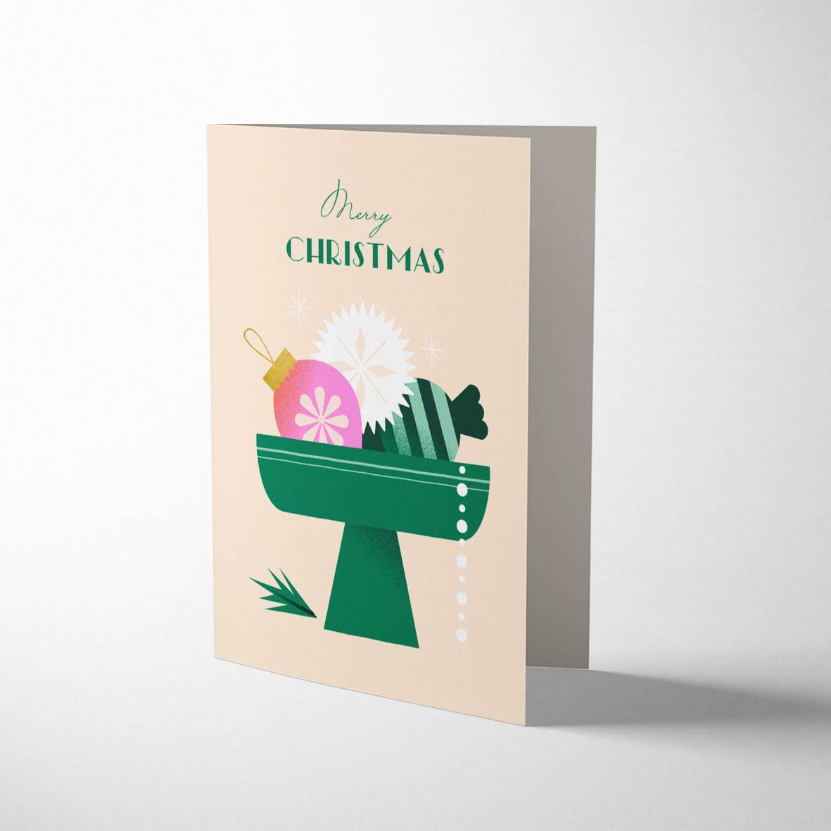 Christmas Bowl Card