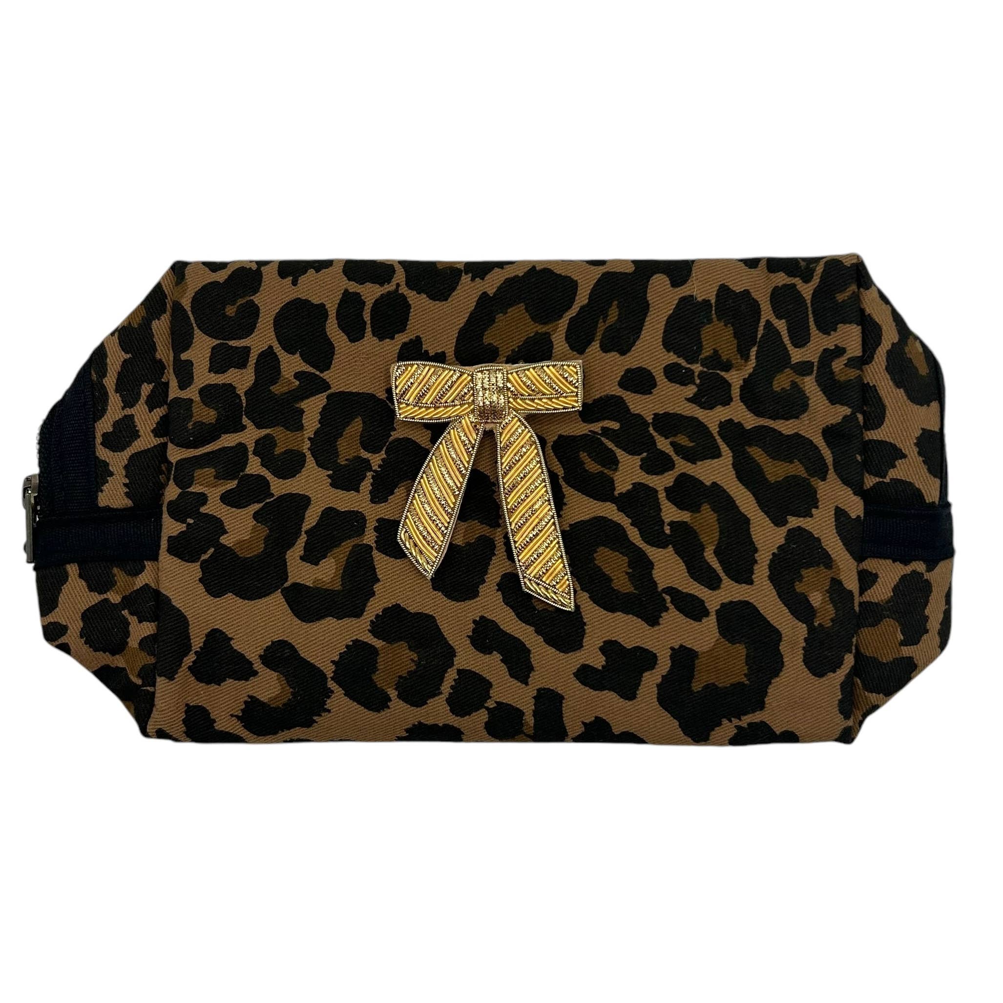 Leopard Print Make-up Bag