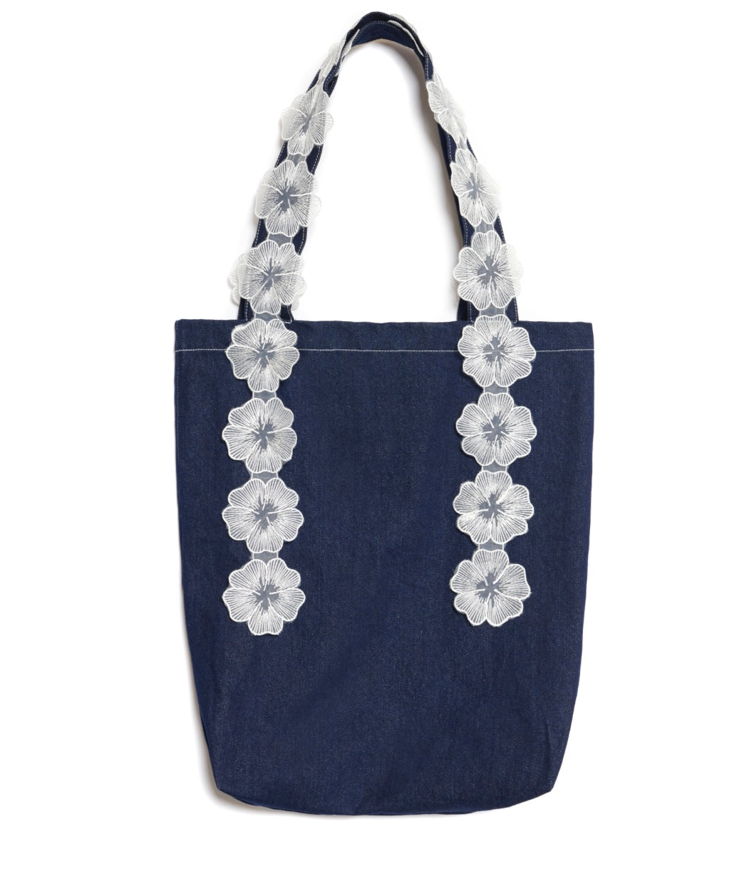 Daisy Denim Tote