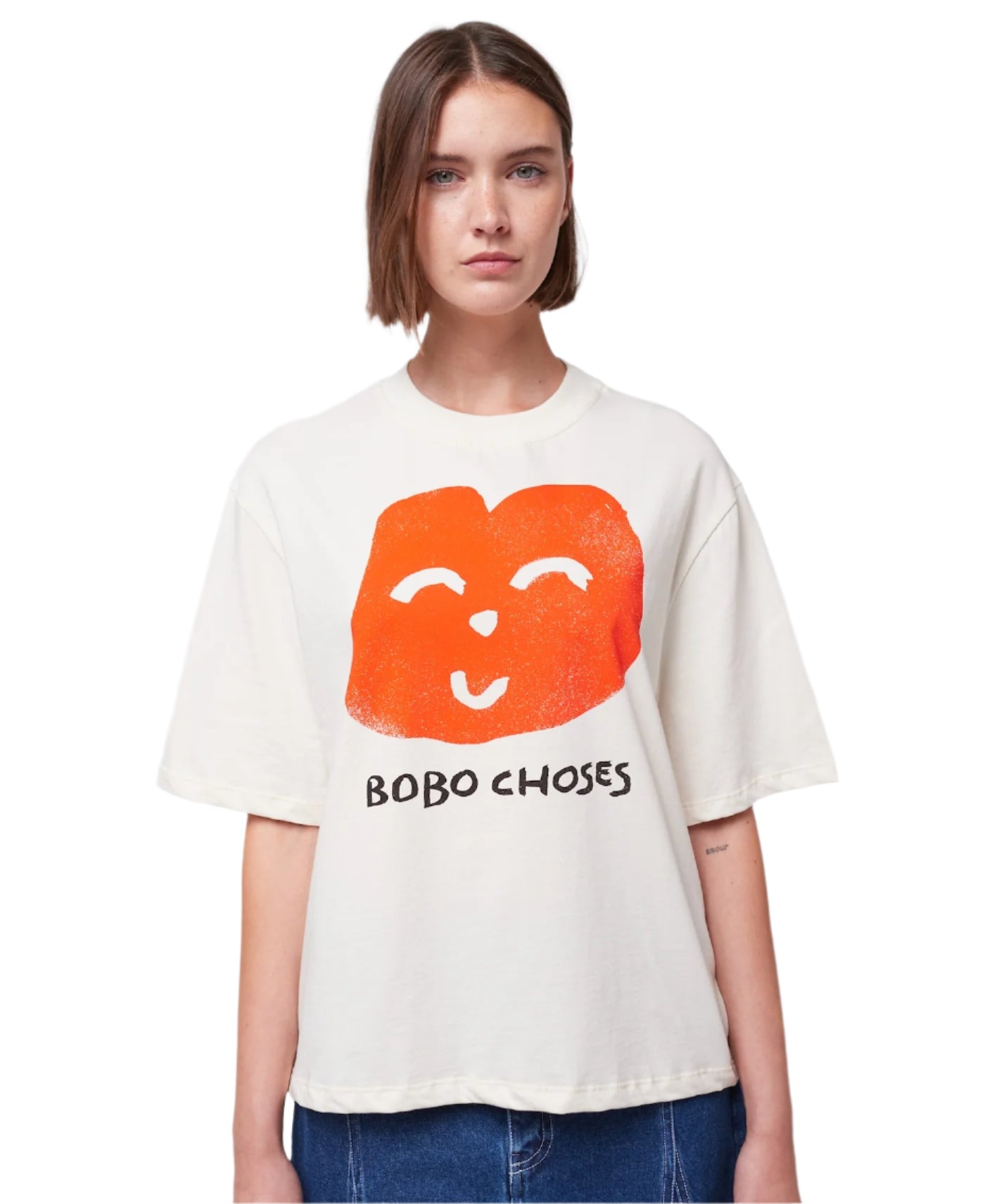 Joyful Face Orange t-Shirt