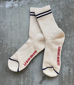 Load image into Gallery viewer, Boyfriend Socks Cashew
