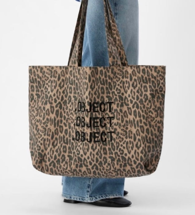 Leopard Print Tote Bag