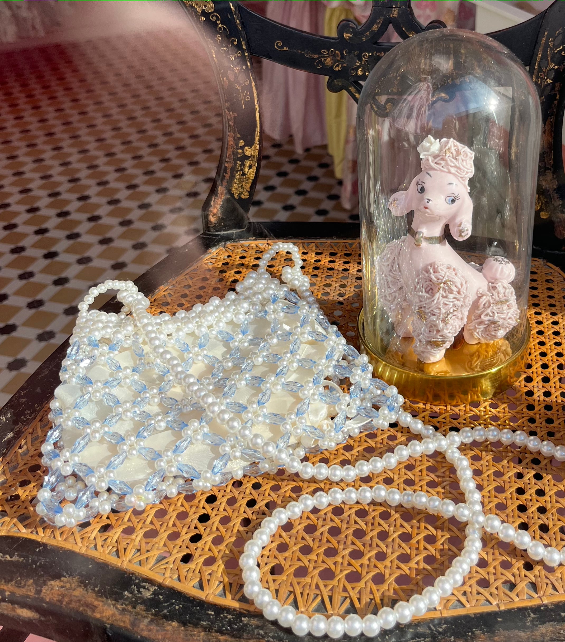 Pearl Beaded Bag