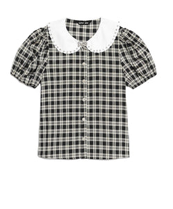 Quill Check Blouse