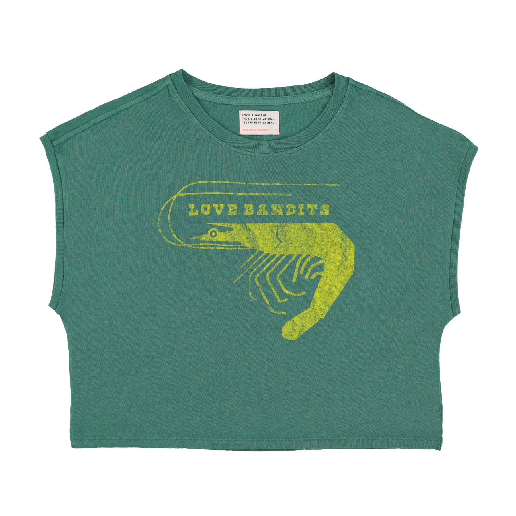 Green Print t- Shirt