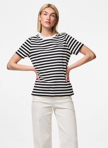 Black & White  Stripe tee