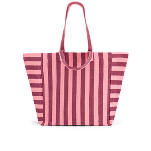 Elisa Tote Bag Burgundy/Flamingo