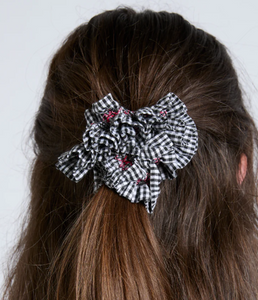 Gingham Scrunchie