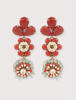 Load image into Gallery viewer, Camelia Clover Earrings
