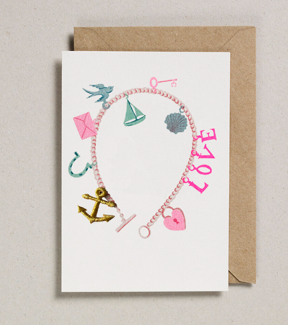 Charms Love Card