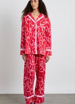 Load image into Gallery viewer, Red Bows PJ set
