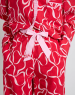 Load image into Gallery viewer, Red Bows PJ set
