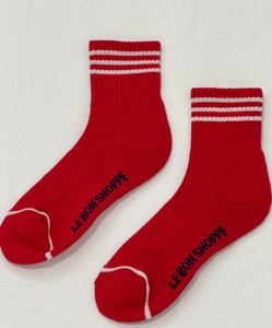 Scarlet Girlfriend Socks