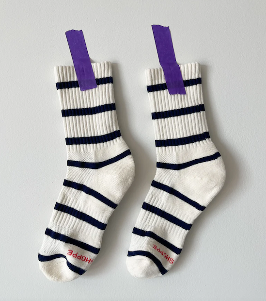 Sailor Striped Boyfriend Socks