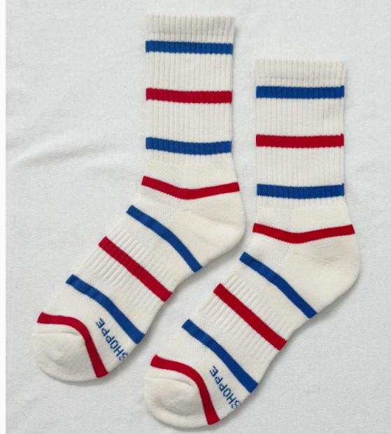 Striped Boyfriend Socks