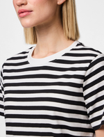 Load image into Gallery viewer, Black &amp; White  Stripe tee
