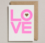 Load image into Gallery viewer, LOVE Heart Card
