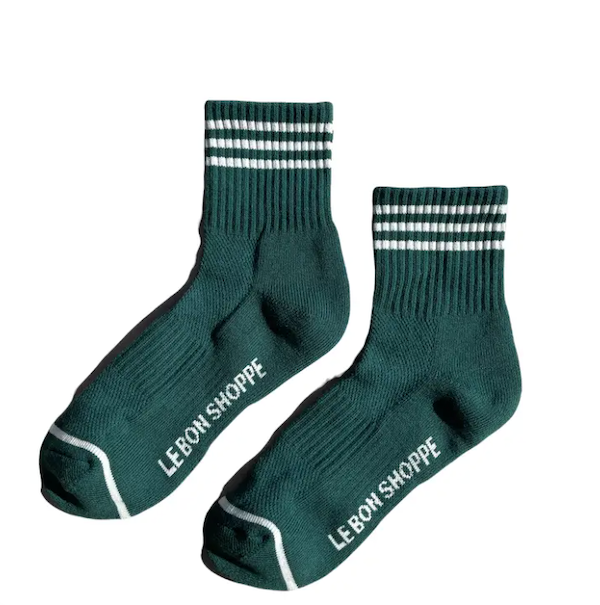 Boyfriend  Socks Hunter Green