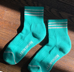 Girlfriend Socks Emerald